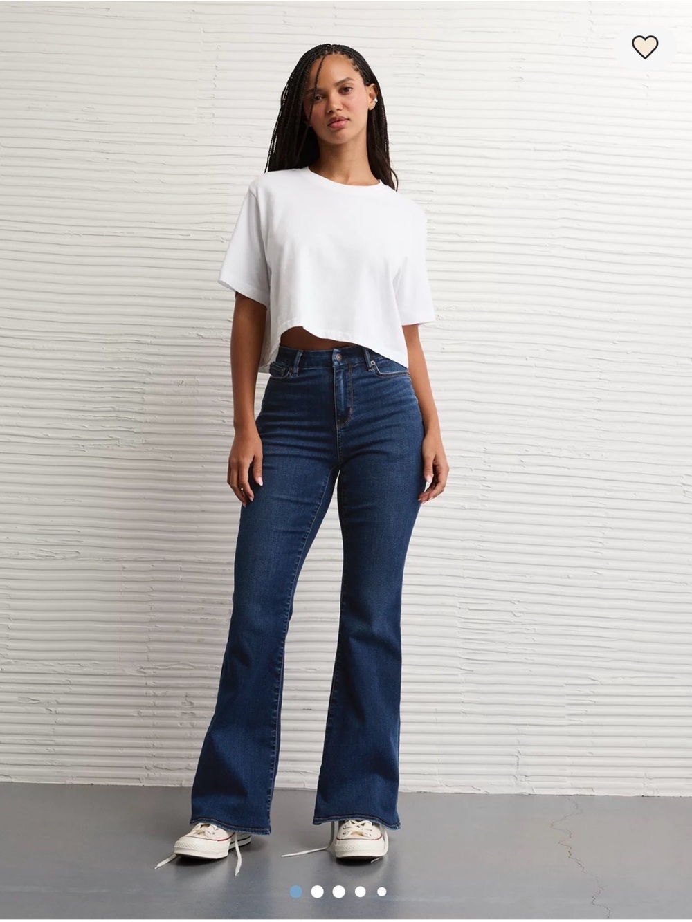 NWOT AMERICAN EAGLE HIGH WAISTED FLAIR JEANS!